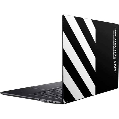 Black and White Stripes Ativ Book 9 (15.6in 2014) Skin